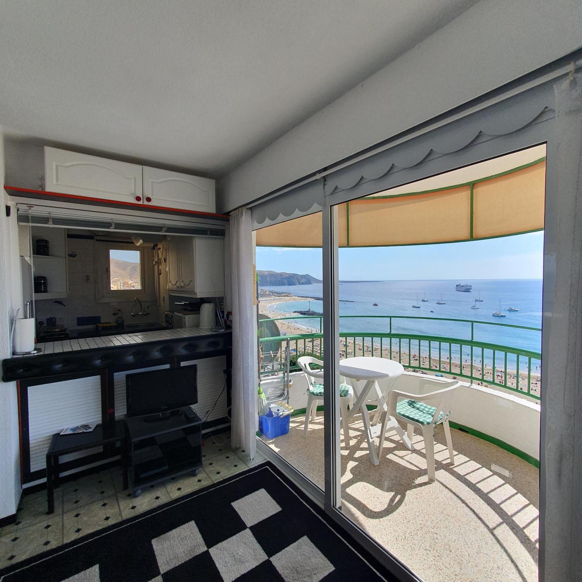 Panoramic Seaview Las Vistas Beach Studio Apartment Arona  Exterior foto